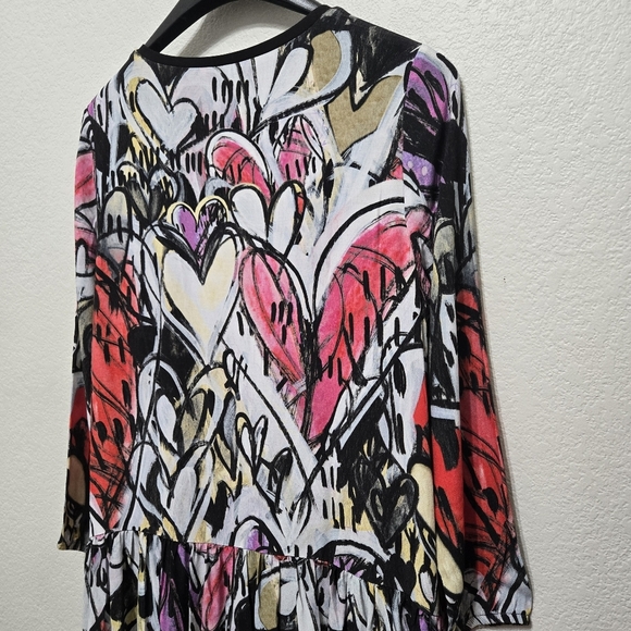 NWT Dolcezza Dress “Watermelon Heart” Size L - Picture 8 of 13